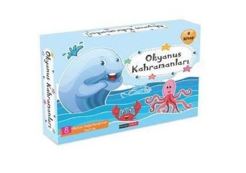 Okyanus Kahramanları Seti - 8 Kitap Takım