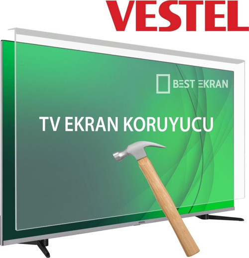 VESTEL 65QG9950 TV EKRAN KORUYUCU - Vestel 65" inç 164 Ekran QLED Koruyucu