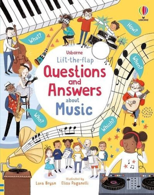 Lift-the-Flap Questions and Answers About Music