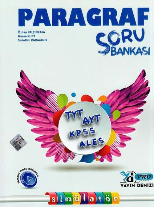 2022 TYT AYT KPSS ALES Paragraf Pro Soru Bankası