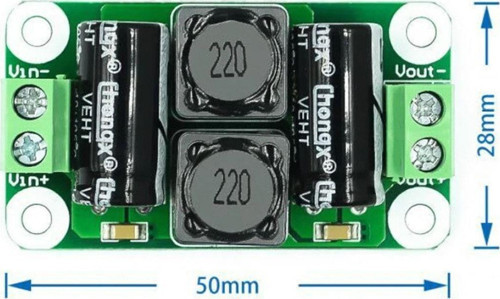 0-50v 4a Dc Güç Kaynağı Filtresi Gürültü Bastırıcı Azaltıcı Filtre Bead Rfı Emı Girişim Engelleyici