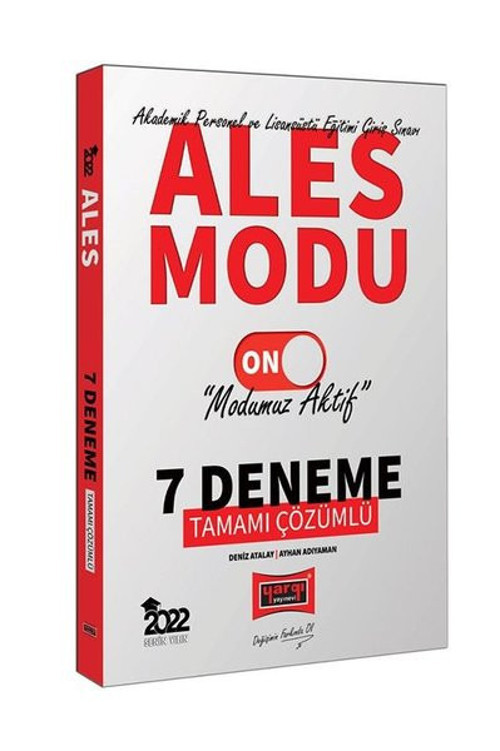 ALES Modu Tamamı Çözümlü 7 Deneme