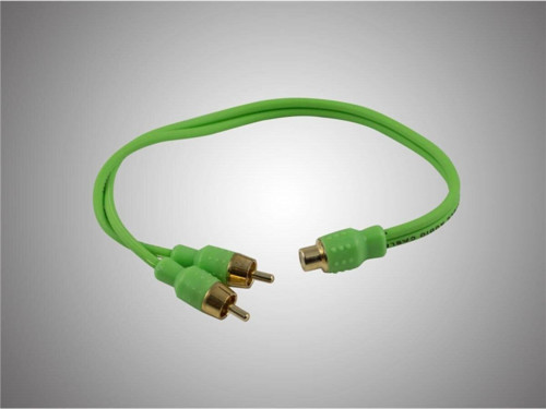Xy-012 2 Rca Erkek 1 Rca Dişi Y Kablo Bakır Y Kablo - Yüksek Kalite