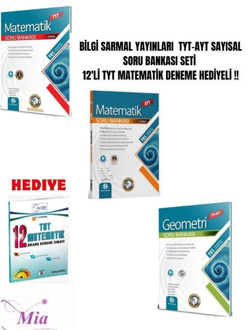 BİLGİ SARMAL TYT-AYT SAYISAL SET
