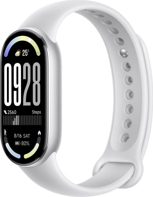 Smart Band 10 Silver Akıllı Bileklik (Xiaomi Türkiye Garantili)