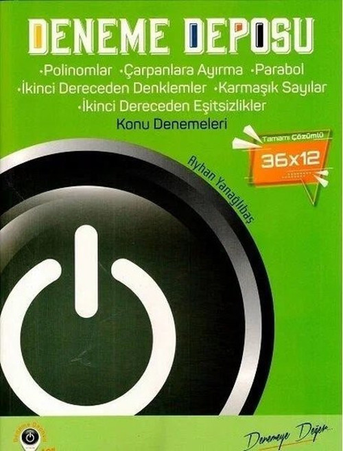 AYT Polinom Çarpanlara Ayırma 36x12 Konu Deneme