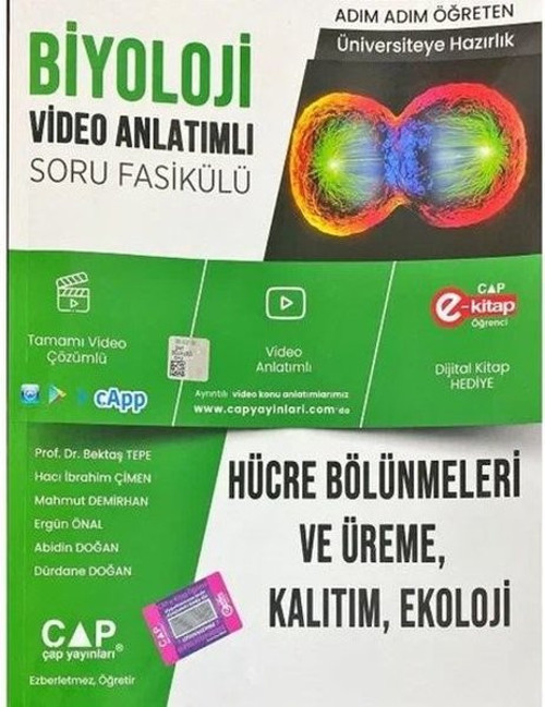 Biyoloji Hücre Bölünmeleri ve Üreme Kalıtım Ekoloji Konu Anlatımlı Soru Bankası