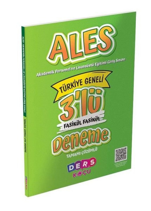 ALES 3'lü Fasikül Fasikül Deneme