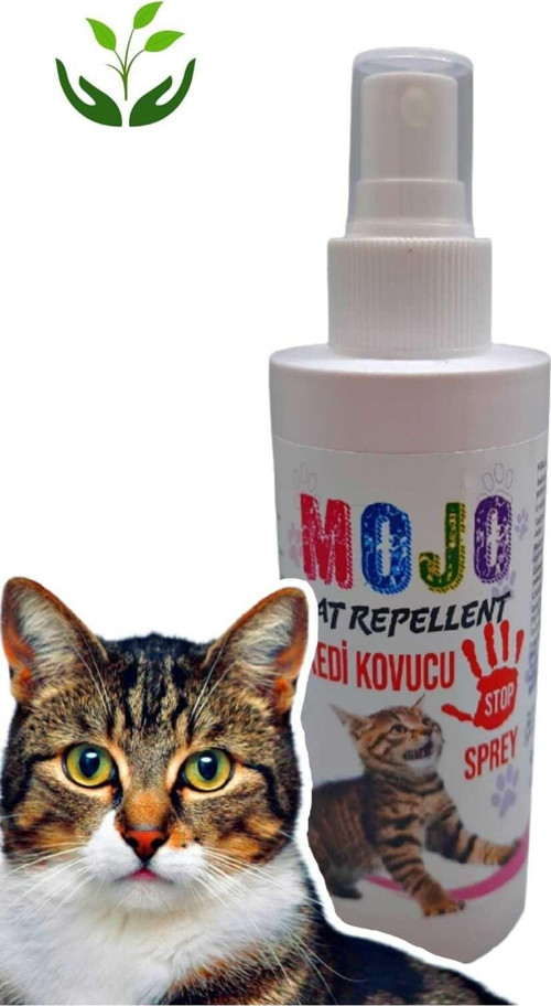 Mojo Kedi Uzaklaştırıcı Sprey Kedi Tuvalet Eğitici Kedi Caydırıcı Kovucu Sprey 125 Ml