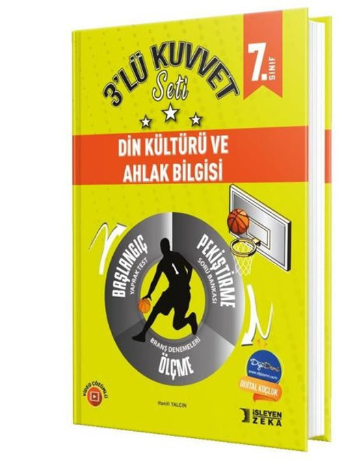 2023 7.Sınıf Din Kültürü ve Ahlak Bilgisi 3'lü Kuvvet Serisi Set