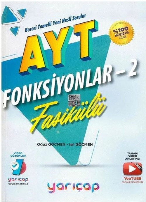2022 AYT Fonksiyonlar 2 Fasikülü
