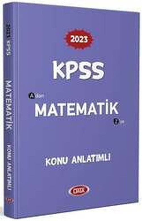 2022 KPSS Matematik Konu Anlatımlı