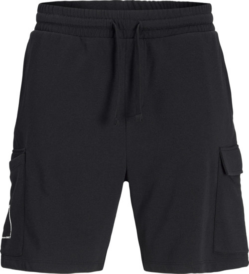 Jpstkane Scrıpt Sweat Shorts Mıd Erkek Siyah Şort 12269442-02