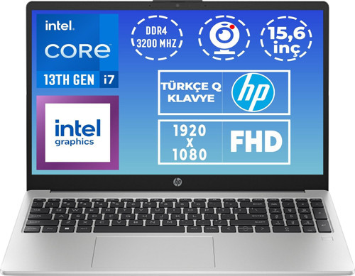 250 G10 i7-1355U 12GB 512GB SSD 15.6" FHD Freedos Taşınabilir Bilgisayar 9G2G8ET 001