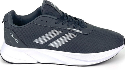 Erkek Füme Beyaz Bağcıklı Nefes Alan Esnek Hafif Günlük Sneaker Spor Ayakkabı