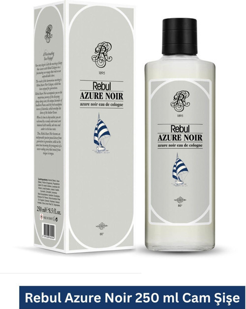 Azure Noir Kolonya Cam Şişe 250 ml