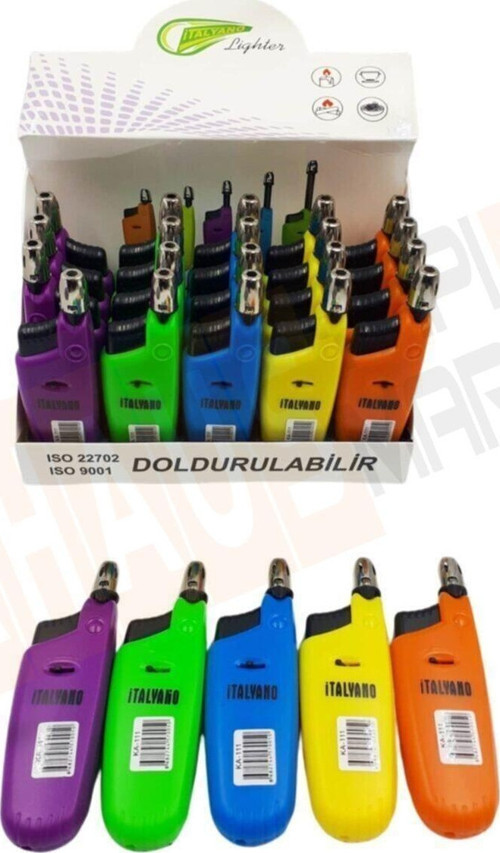 Uzayabilir & Doldurulabilir Renkli Mutfak Çakmağı (1 ADET)