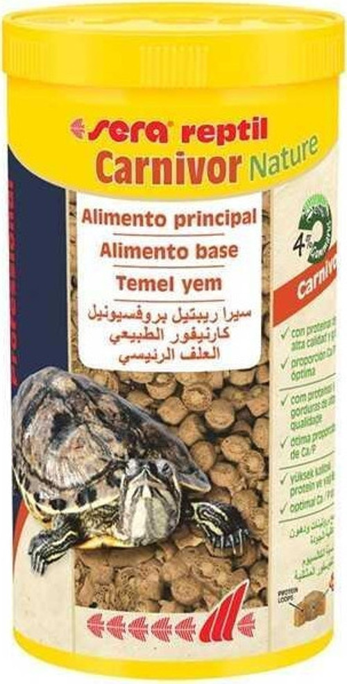 Profesyonel Reptil Carnivor 1000 ML 330 g Profesyonel Kaplumbağa Yemi Etçil