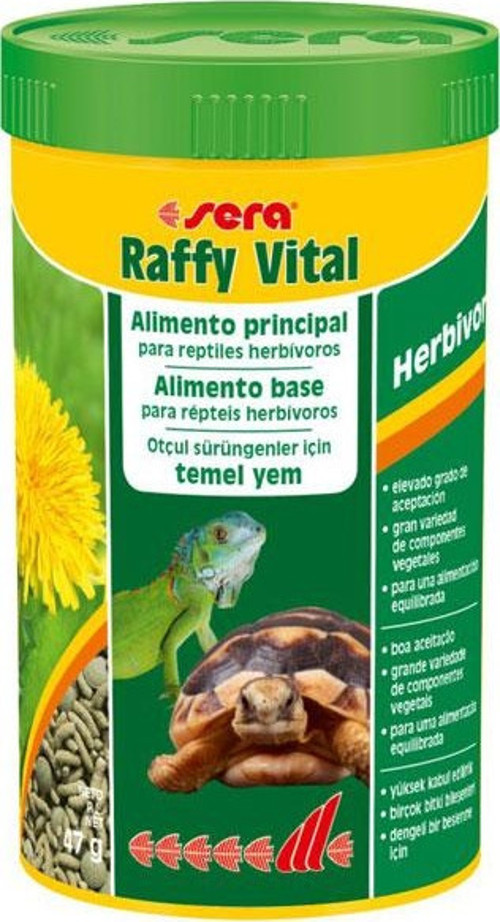 Raffy Vital 250 ml 47 g Sürüngen Yemi Kaplumbağa Yemi