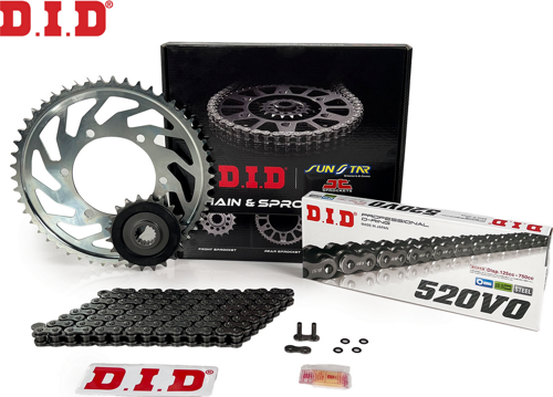 ZİNCİR DİŞLİ SETİ HONDA NC X 750cc ZİNCİR: DID-520 ORING-114 ÖN DİŞLİ: JT 16T ARKA DİŞLİ: SUNSTAR 43T 2021-2025