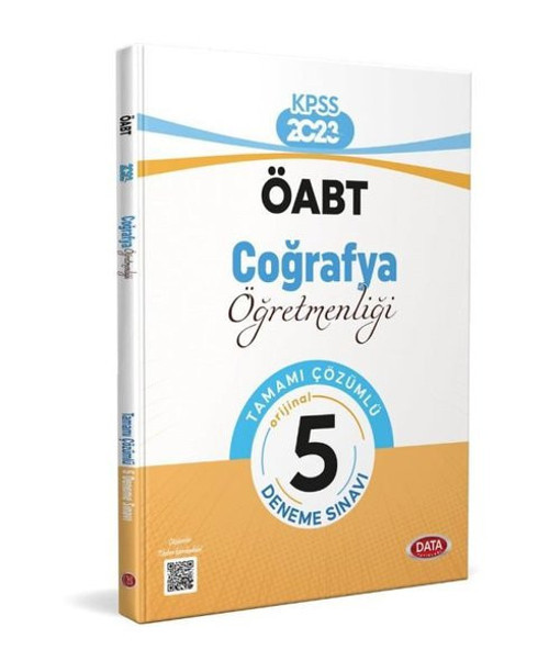 KPSS 2023 ÖABTCoğrrafya Öğretmenliği - Tamamı Çözümlü Orijinal 5 Deneme Sınavı
