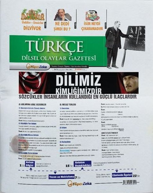 Tüm Sınavlar İçin Türkçe Dilsel Olaylar Gazetesi