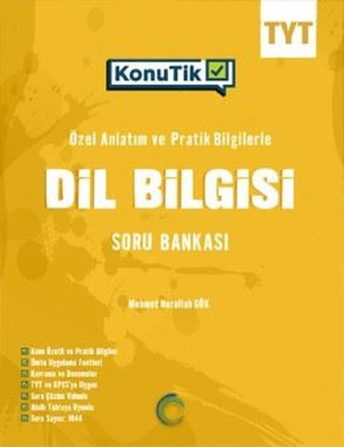TYT KonuTik Dil Bilgisi Soru Bankası