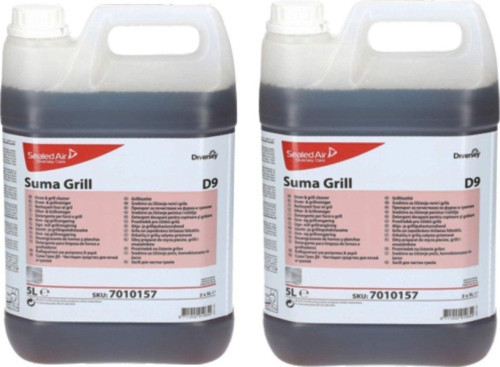 Suma Grill D9 Fırın Ve Izgara Temizleme Maddesi 2 X 5 L