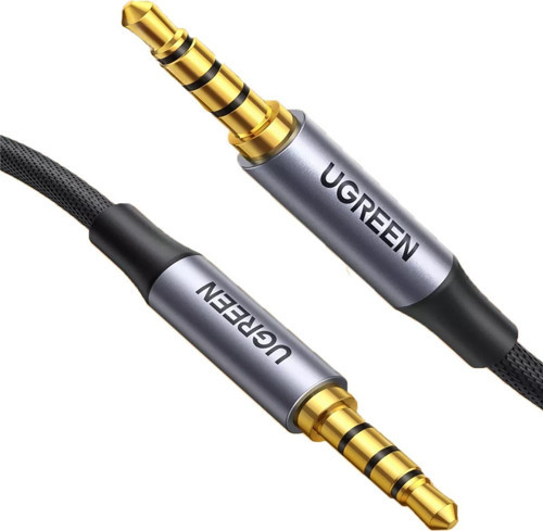3.5mm Hi-Fi Erkek to Erkek TRRS Aux Ses ve Mikrofon Kablosu 1.5 Metre