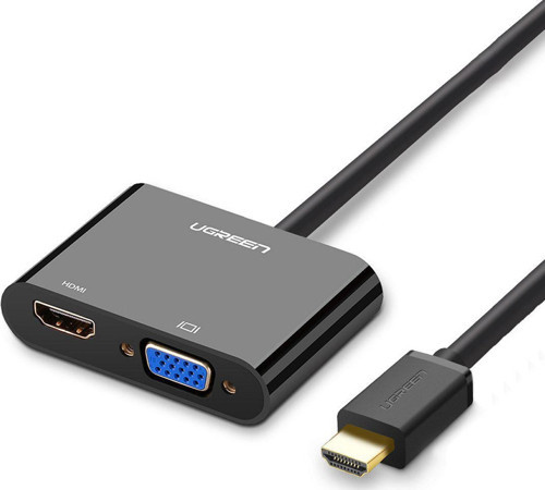 HDMI to VGA HDMI Aux Dönüştürücü Adaptör
