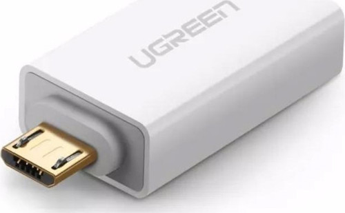 Micro USB OTG USB 2.0 Çevirici Adaptör Beyaz