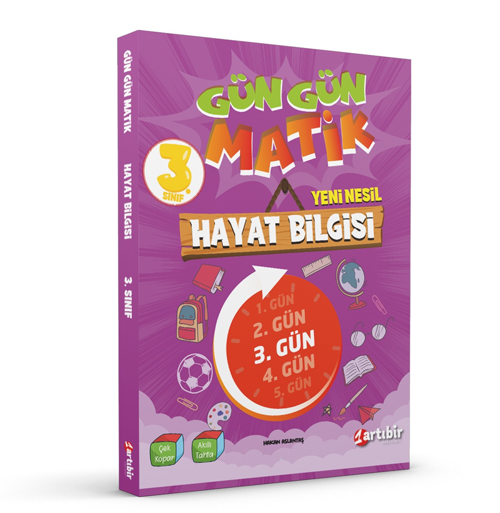 Artıbir Yayınları 3. Sınıf Gün Gün Matik Hayat Bilgisi 0922