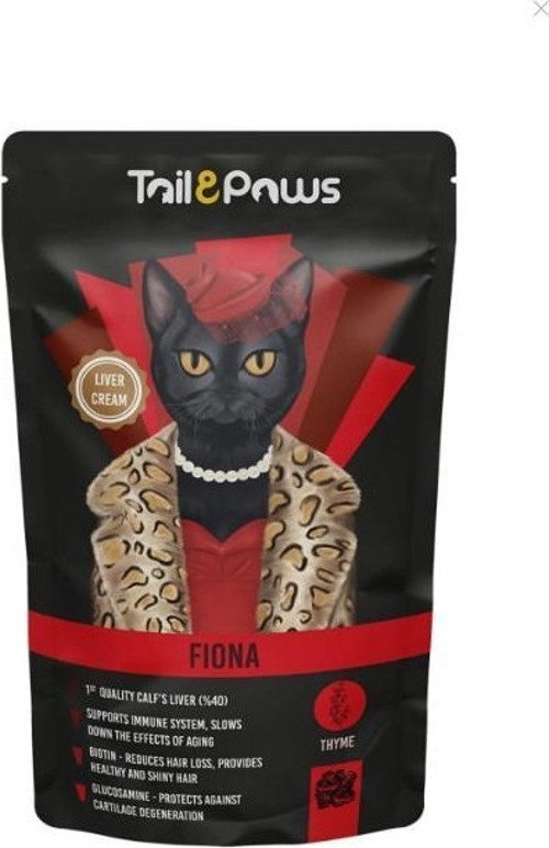 Tail Paws Fiona Liver Ciğerli Kedi Yaş Mama 80 Gr