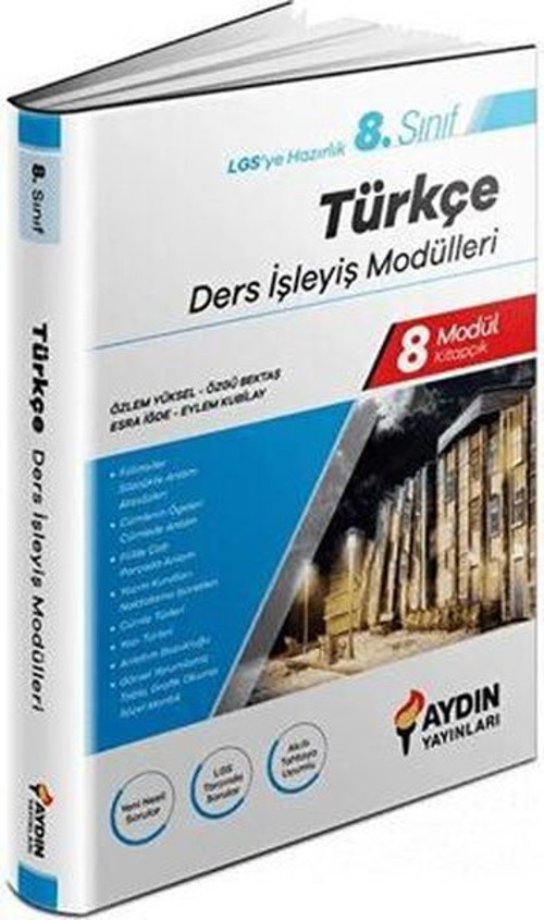 8. Sınıf Türkçe Ders İşleyiş Modülleri