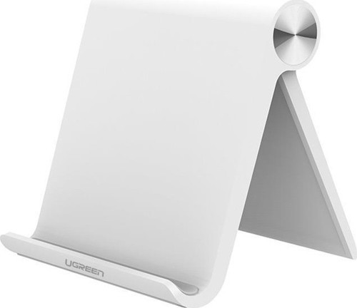 Çok Açılı Masaüstü Tablet Telefon Standı Beyaz