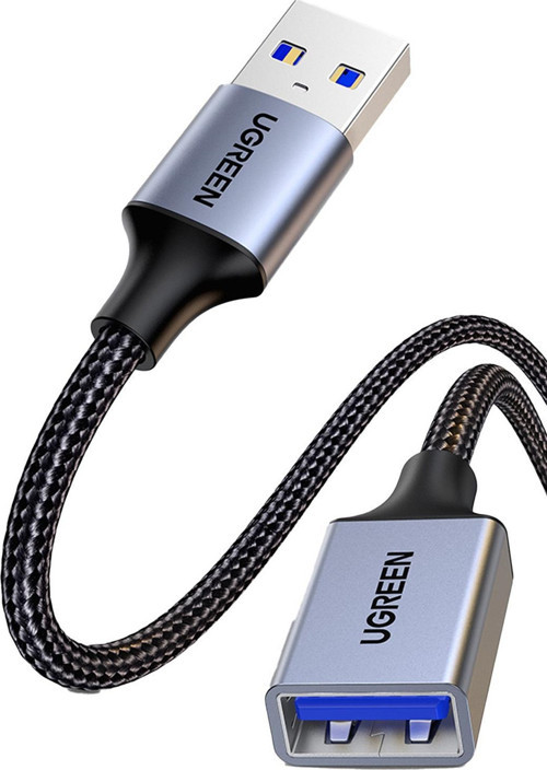 USB 3.0 Erkek Dişi Örgülü Uzatma Kablosu 1 Metre