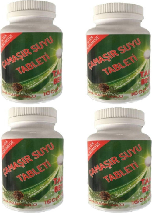 Ultra Konsantre Çamaşır Suyu Tableti 160Gr (4 Adet)