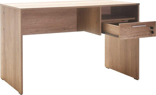 Concept Kilitli Çekmeceli Çalışma Masası-açık Ceviz (tori) 120x75x60 Cm (gxyxd)