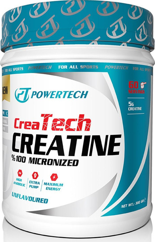 Createch Creatine 300 Gr Aromasız %100 Mİkronize KREATİNE