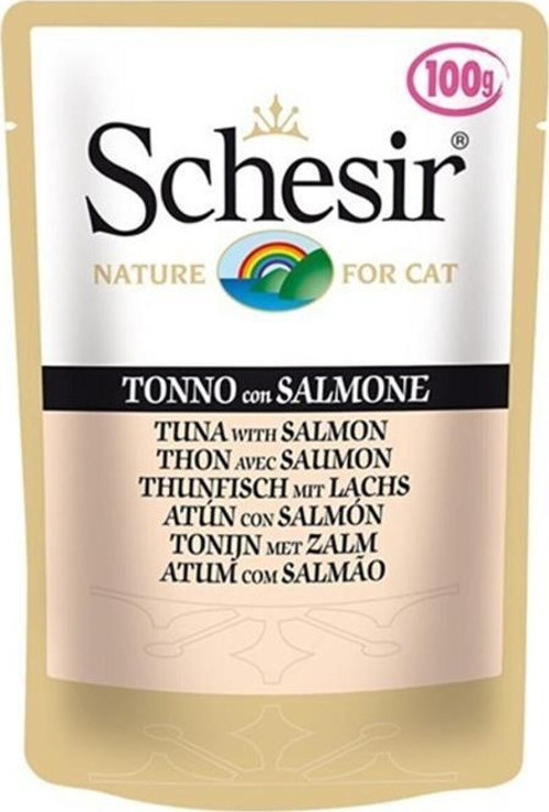 Cat Pouch Ton Balıklı Ve Somonlu 100 Gr