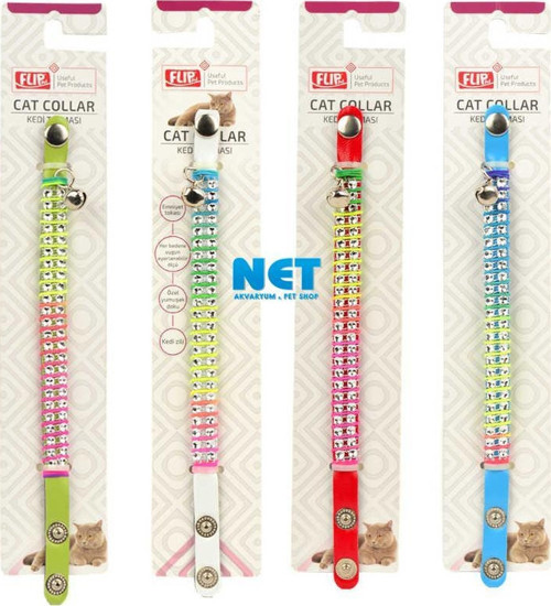 Kedi Boyun Tasması Taşlı 20x1 cm