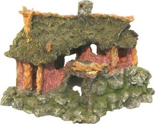 Akvaryum Dekoru Çiftlik Evi 33.5x27.5x19.5