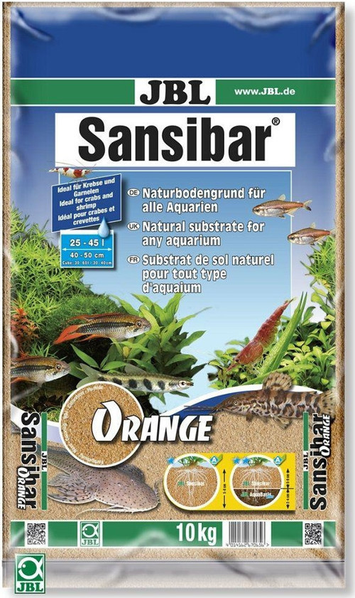 Sansibar Orange 10 kg. Akvaryum Kumu Bitki ve Normal Akvaryumlar için Uygundur