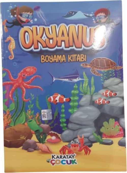 Karatay Yayınları 4E Okyanus Boyama Kitabı 128 Sayfa