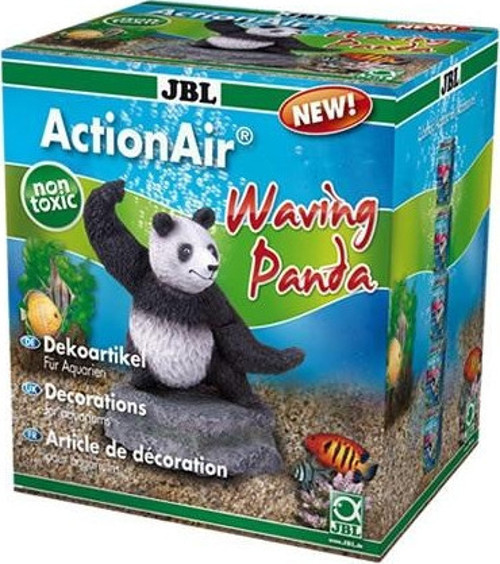 Waving Panda Havalı Akvaryum Dekoru