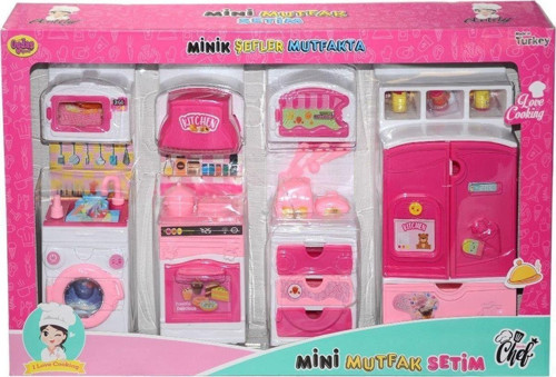 02365 Minik Şefler Mutfakta 4'Lü Set