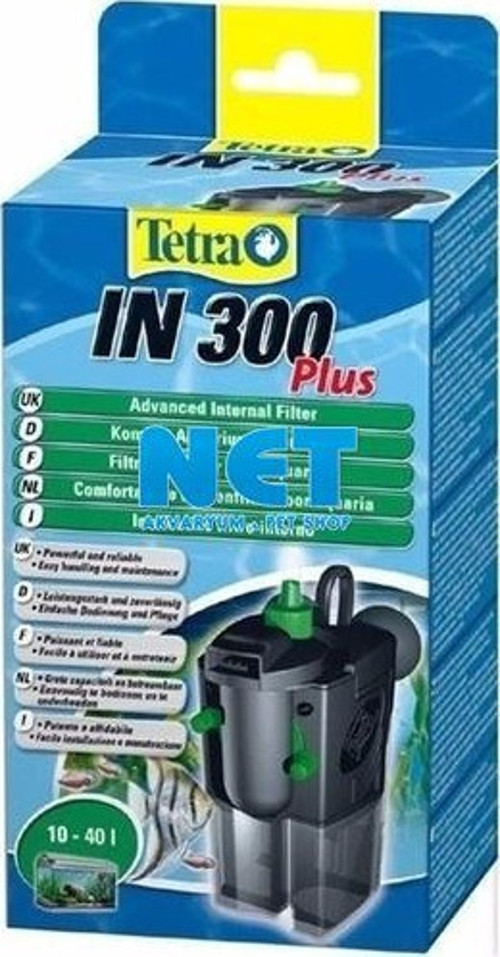 Tetra in 300 Plus İç Filtre 10-40 LT 5 W 150-300 L/H 3 Yıl Garantili