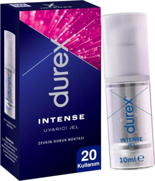 Intense Uyarıcı Jel 20 Kullanım&Sınırsız Kullanımlı Şeffaf Prezervatif+Pozisyon Çarkı İle