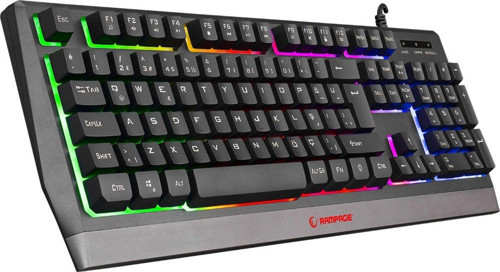 Kb-R52 Style Rainbow Aydınlatmalı Gaming Oyuncu Klavyesi