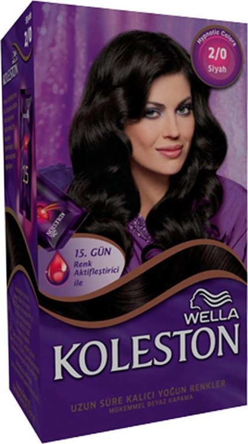 Koleston Set Saç Boyası 2/0 Siyah